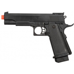 UK Arms Spring Polymer Airsoft 1911 Pistol in Poly Bag - BLACK