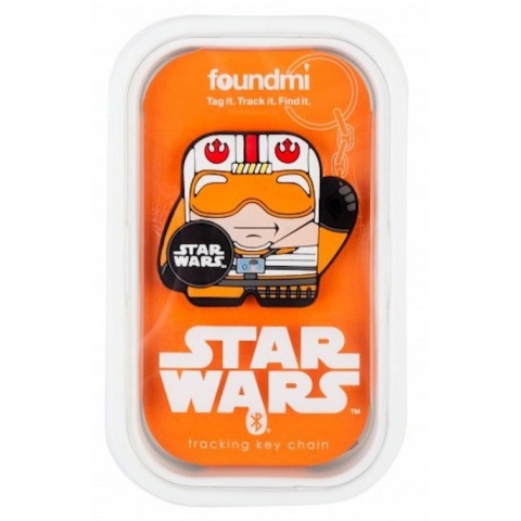 Foundmi Star Wars X-Wing Skywalker Bluetooth Tracking Tag - ORANGE