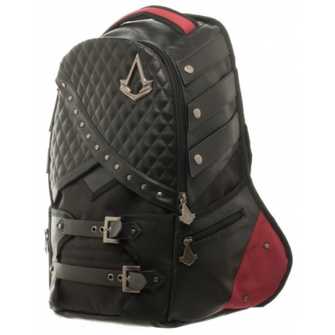 Bioworld Assassins Creed Laptop Closure Backpack - BLACK
