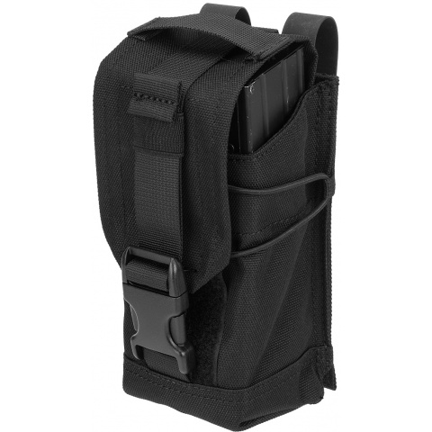 Code 11 Tactical Cordura Polyester Triple Magazine Pouch - BLACK