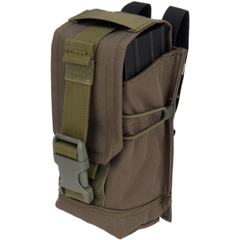 Code 11 Tactical Cordura Polyester Triple Magazine Pouch - OD GREEN