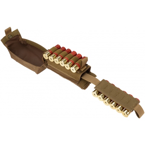 Code 11 Tactical 12 gauge/M4 Cordura Magazine Pouch - KHAKI