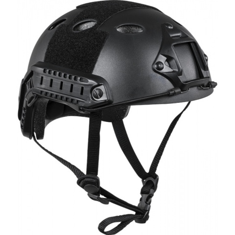 Valken ATH Tactical Polymer Airsoft Helmet w/ NVG Mount - BLACK