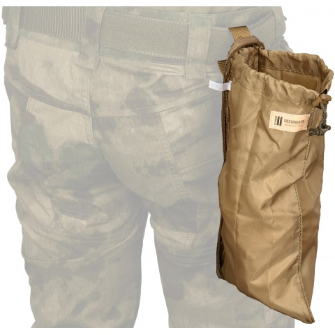 Code 11 Cordura Polyester Pull Out Dump Pouch - COYOTE