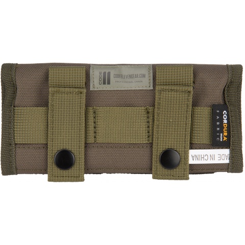 Code 11 Cordura Forward Opening Admin Pouch - OLIVE DRAB GREEN