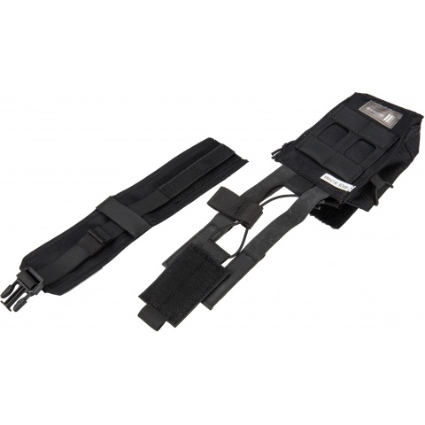 Code 11 Tactical Cordura Polyester Double Magazine Pouch - BLACK