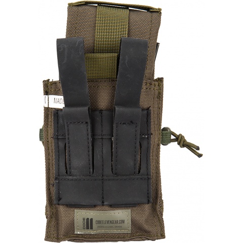Code 11 Tactical Cordura Polyester Double Magazine Pouch - OLIVE DRAB