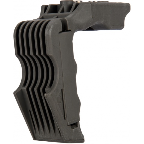 Lancer Tactical Airsoft Impact Keymod Foregrip w/ Storage - OLIVE DRAB