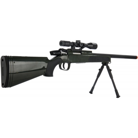 CYMA Airsoft MK51 Bolt Action Sniper Rifle w/ Scope - OLIVE DRAB