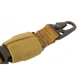 Lancer Tactical OpSpec VIPER Single Point Bungee Airsoft Sling - TAN