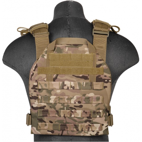 Lancer Tactical Nylon QR Lightweight Tactical Vest (Camo)