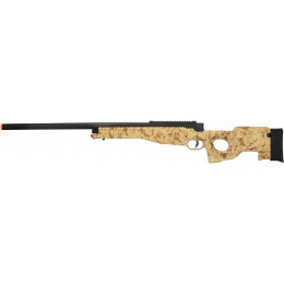 UK Arms L96 Spring Bolt Action Airsoft Sniper Rifle - CAMO