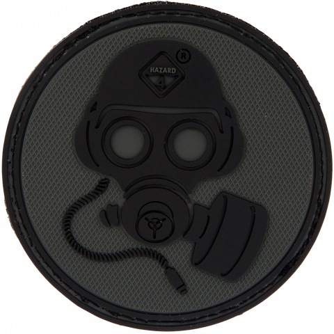 Hazard 4 TPR Special Forces Gas Mask Morale Patch - BLACK