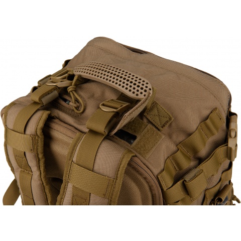 Hazard 4 Front and Rear Slim Organizer Officer Pack - COYOTE