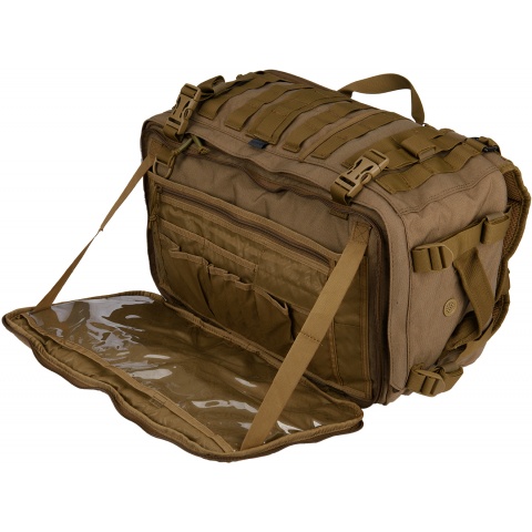 Hazard 4 Front and Rear Slim Organizer Officer Pack - COYOTE