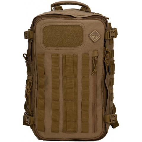 Hazard 4 Front and Rear Slim Organizer Officer Pack - COYOTE