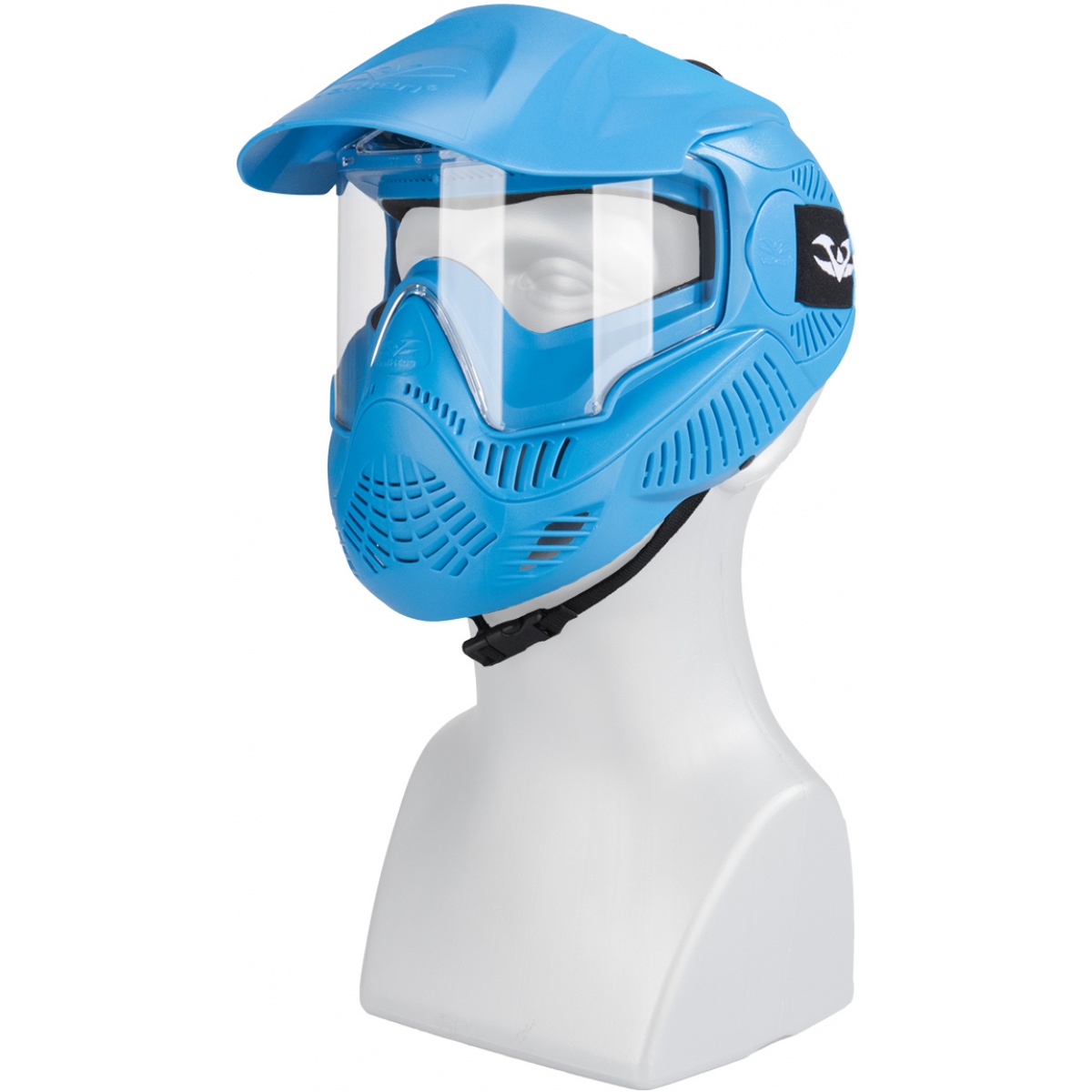 Valken MI3 GOTCHA Single Goggles Face Mask w/ Top Strap BLUE