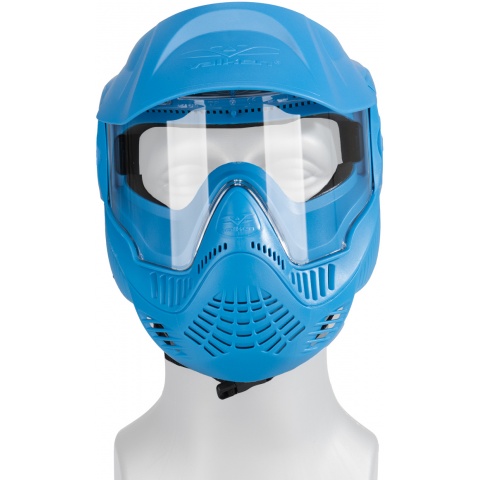 Valken MI-3 GOTCHA Single Goggles Face Mask w/ Top Strap - BLUE