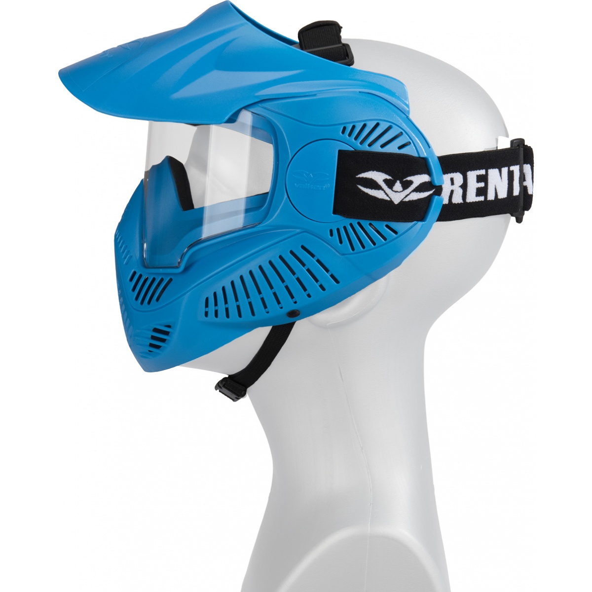 Valken MI3 GOTCHA Single Goggles Face Mask w/ Top Strap BLUE