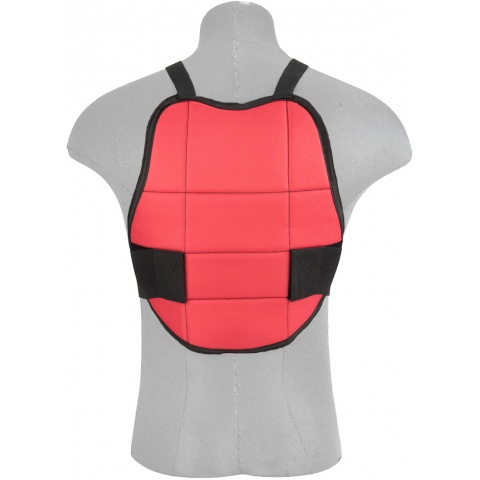 Valken Tactical GOTCHA Reversible Chest Protector - BLUE/RED