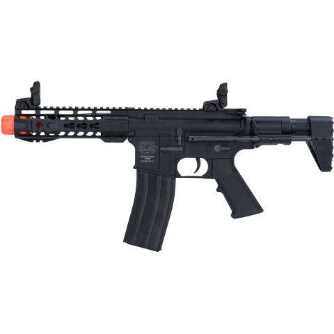 Valken PDW Alloy Series CQB Metal AEG Airsoft Rifle - BLACK