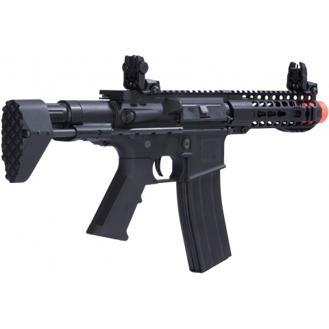 Valken PDW Alloy Series CQB Metal AEG Airsoft Rifle - BLACK