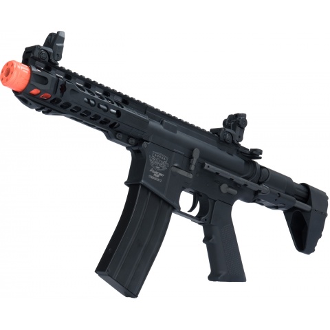 Valken PDW Alloy Series CQB Metal AEG Airsoft Rifle - BLACK