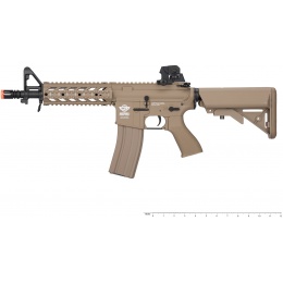 G&G Combat Machine CM16 Raider Short M4 CQB Airsoft AEG Rifle - TAN