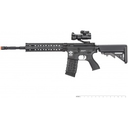 G&G Combat Machine R8-L AEG M4 Airsoft Rifle - BLACK