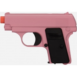 UK Arms Airsoft G1 Metal Spring Compact Pistol - PINK