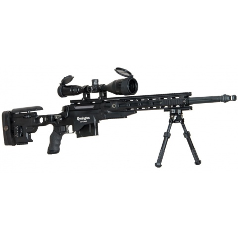 ARES Remington MSR700 Bolt Action Airsoft Sniper Rifle - (Black)