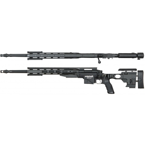 ARES Remington MSR700 Bolt Action Airsoft Sniper Rifle - BLACK