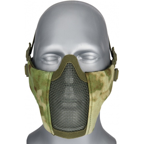 G-Force Low Carbon Steel Mesh Nylon Lower Face Mask - AT-FG