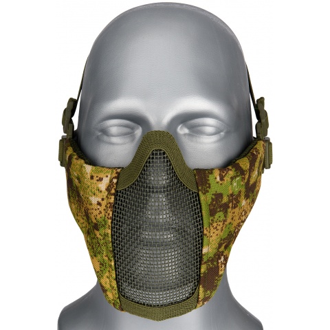 G-Force Low Carbon Steel Mesh Nylon Lower Face Mask - GREENZONE