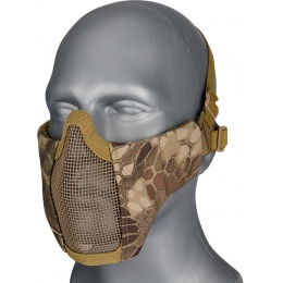 G-Force Low Carbon Steel Mesh Nylon Lower Face Mask - HLD