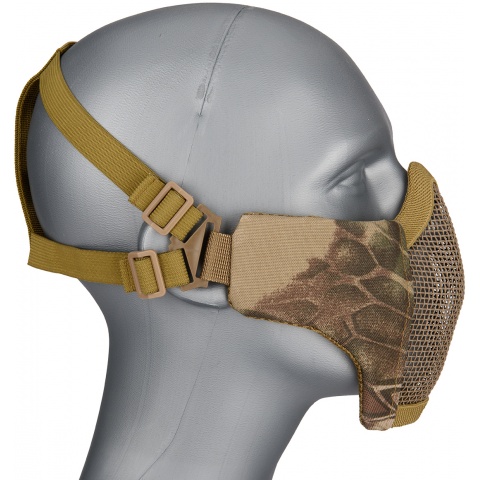 G-Force Low Carbon Steel Mesh Nylon Lower Face Mask - HLD