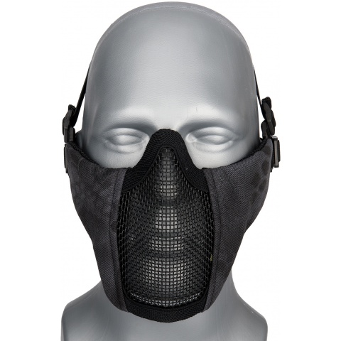 WoSport Low Carbon Steel Mesh Nylon Lower Face Mask - TYP