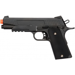 UK Arms Spring Metal 1911 Airsoft Training Pistol - BLACK
