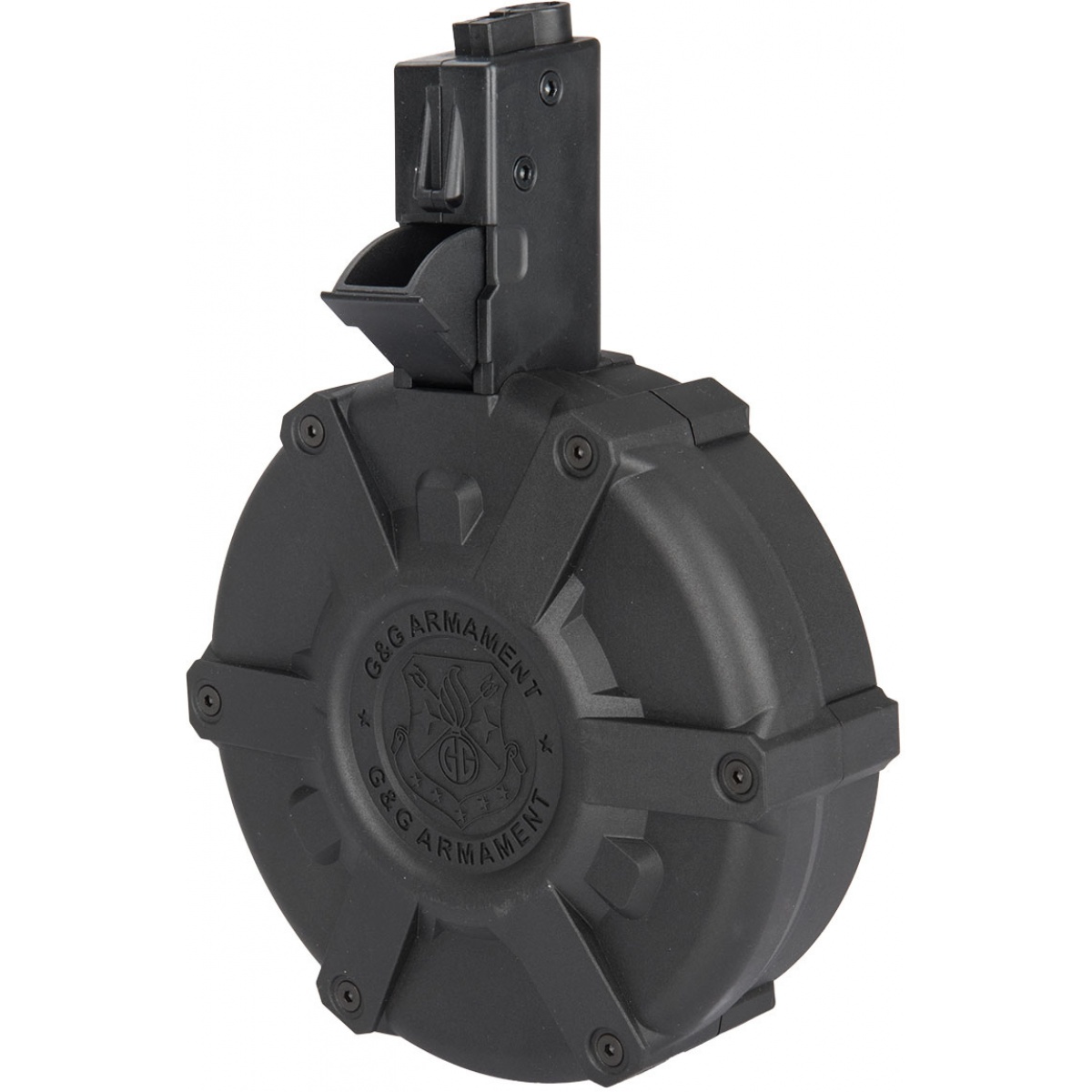 G&G 1500rd ARP9 AEG Polymer Airsoft Drum Magazine BLACK Airsoft