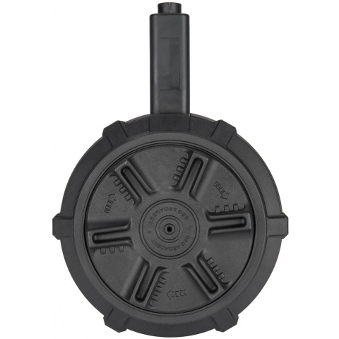 G&G 1500rd ARP9 AEG Polymer Airsoft Drum Magazine - BLACK