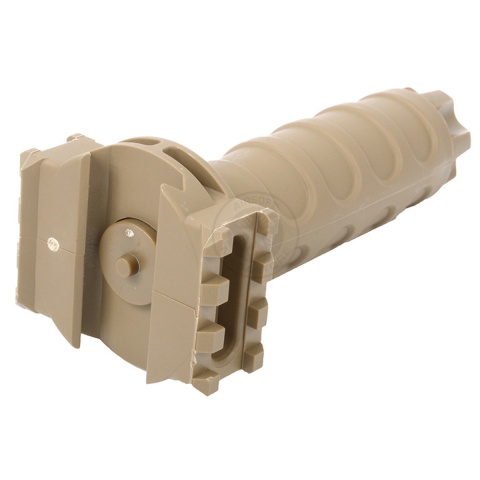 G&G Vertical Tactical Fore Grip w/ Integrated Side Rails - DESERT TAN