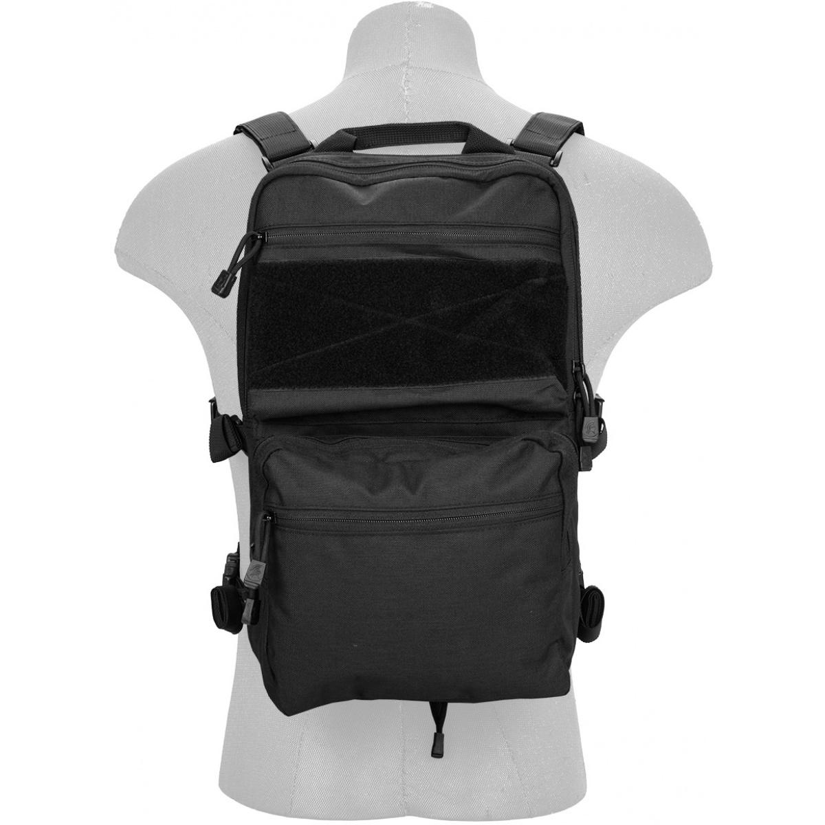 Lancer Tactical 1000D Nylon QD Chest Rig and Backpack Combo - BLACK ...