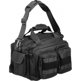 Lancer Tactical 1000D Nylon Small Range MOLLE Bag - BLACK