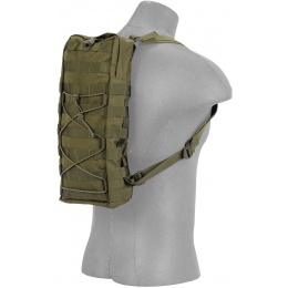 Lancer Tactical MOLLE Hydration Carrier for 2L Bladders (Nylon) - OD