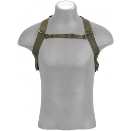Lancer Tactical MOLLE Hydration Carrier for 2L Bladders (Nylon) - OD