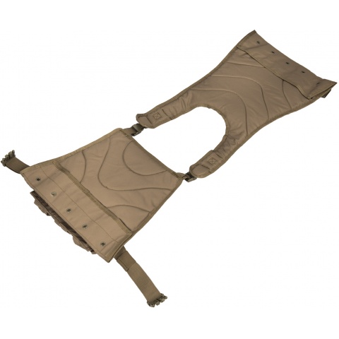 Lancer Tactical 1000D Nylon MOLLE Tactical Vest w/ Pouch System (Tan)