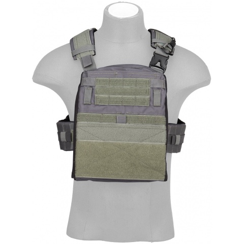 Crye Precision Licensed AVS Adaptive Vest System Plate Carrier - URBAN GRAY