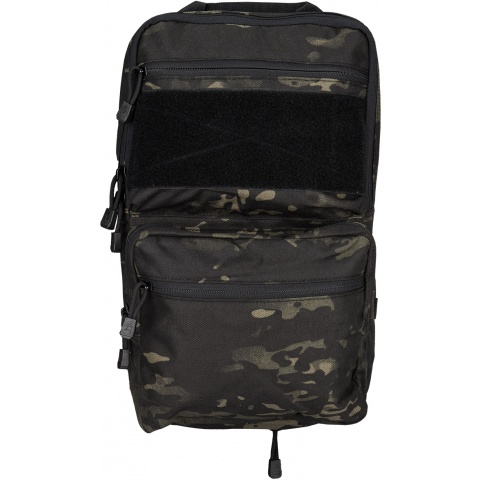 Lancer Tactical 1000D Nylon QD Chest Rig and Backpack Combo - BLACK CAMO