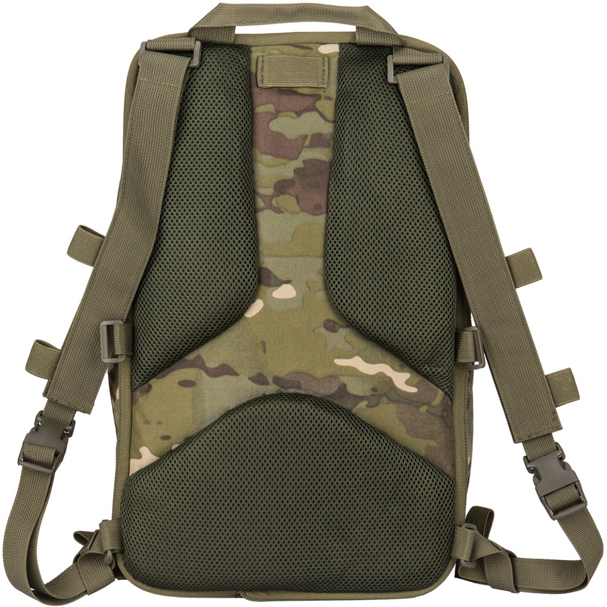 Lancer Tactical 1000D Nylon QD Chest Rig and Backpack Combo MC TROPIC
