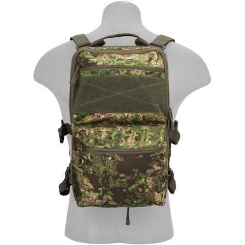Lancer Tactical 1000D Nylon QD Chest Rig and Backpack Combo - GREENZONE